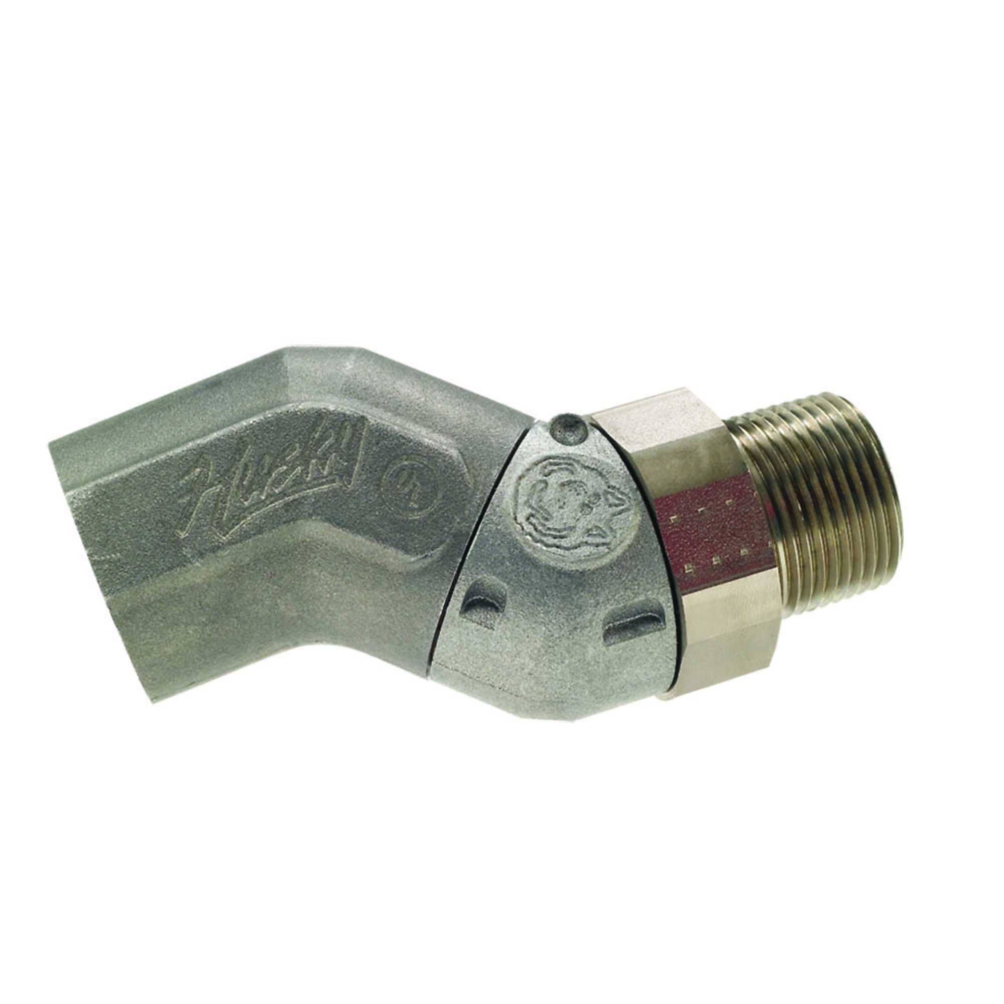 Husky 1'' M x 1'' F NPT High Flow Multi-Plane Swivel